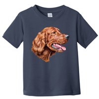 Irish Setter Portrait Toddler T-Shirt