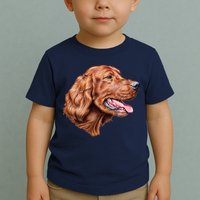 Irish Setter Portrait Toddler T-Shirt