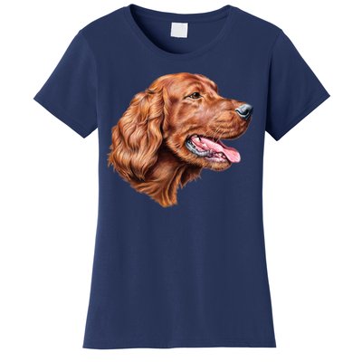 Irish Setter Portrait Women's T-Shirt