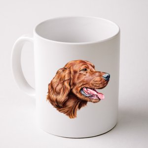 Irish Setter Portrait Coffee Mug