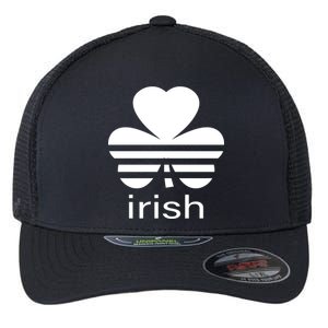 Irish Shamrock Logo Flexfit Unipanel Trucker Cap