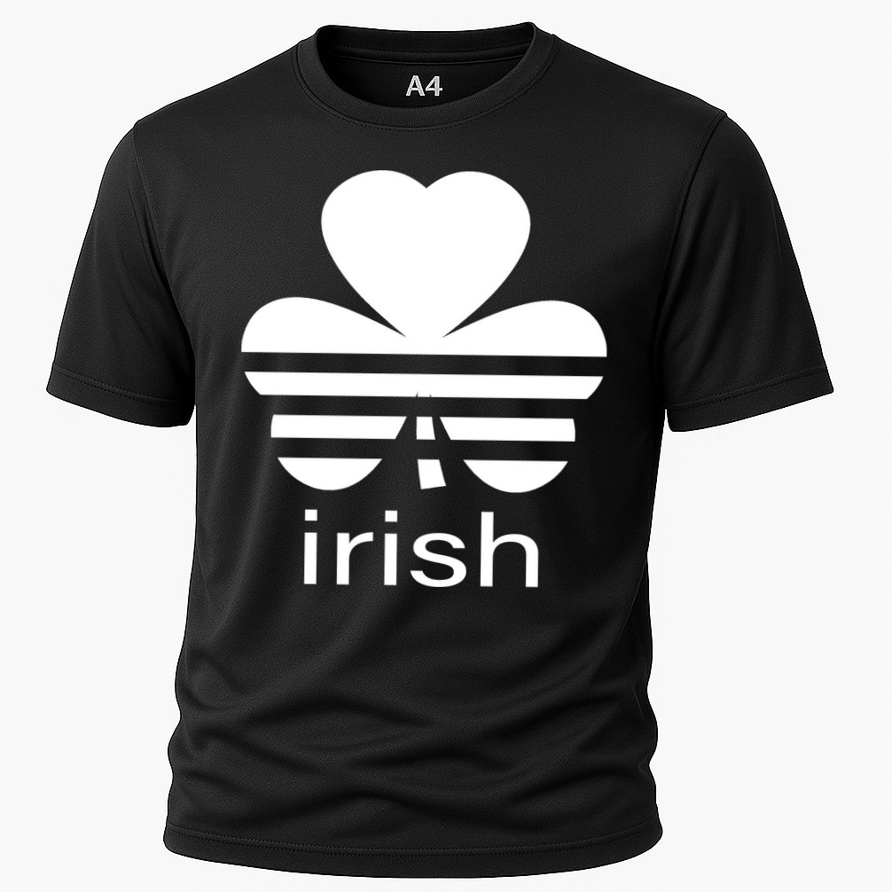Irish Shamrock Logo Cooling Performance Crew T-Shirt
