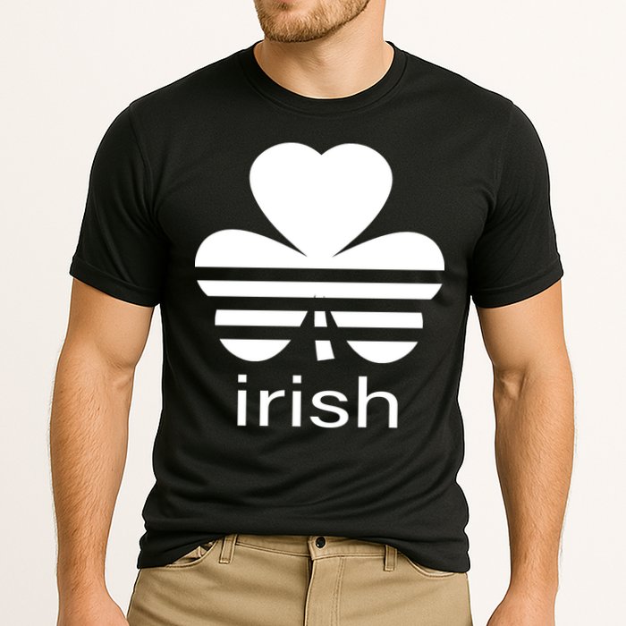Irish Shamrock Logo Cooling Performance Crew T-Shirt