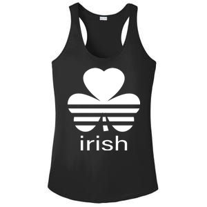 Irish Shamrock Logo Ladies PosiCharge Competitor Racerback Tank