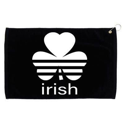 Irish Shamrock Logo Grommeted Golf Towel