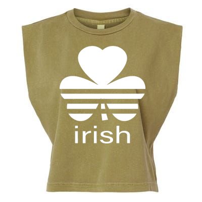 Irish Shamrock Logo Garment-Dyed Women's Muscle Tee