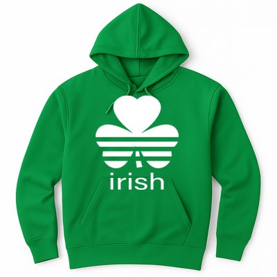 Irish Shamrock Logo Hoodie