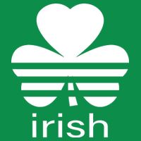 Irish Shamrock Logo Tall T-Shirt