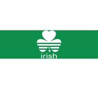 Irish Shamrock Logo Bumper Sticker