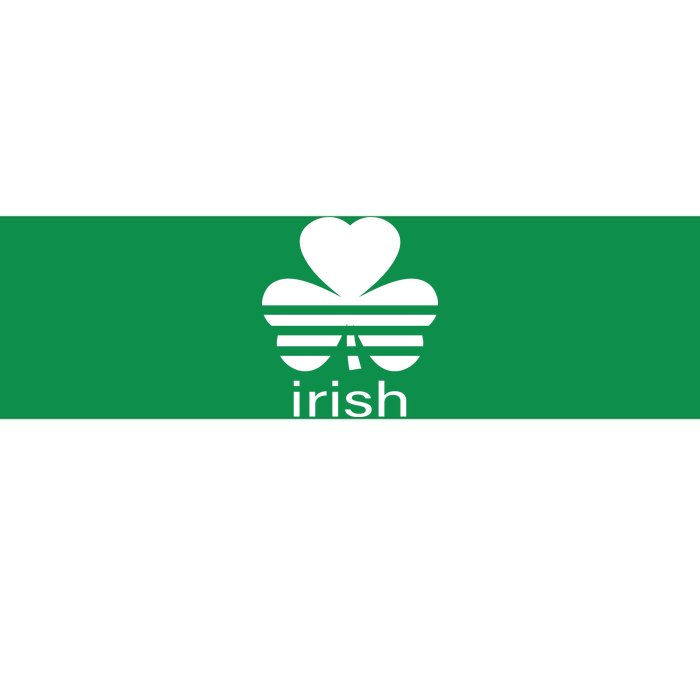 Irish Shamrock Logo Bumper Sticker