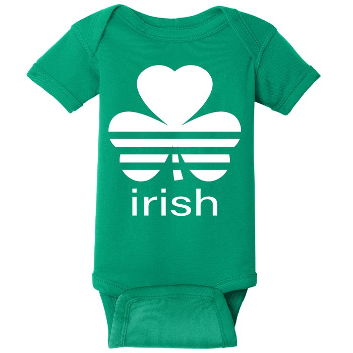 Irish Shamrock Logo Baby Bodysuit