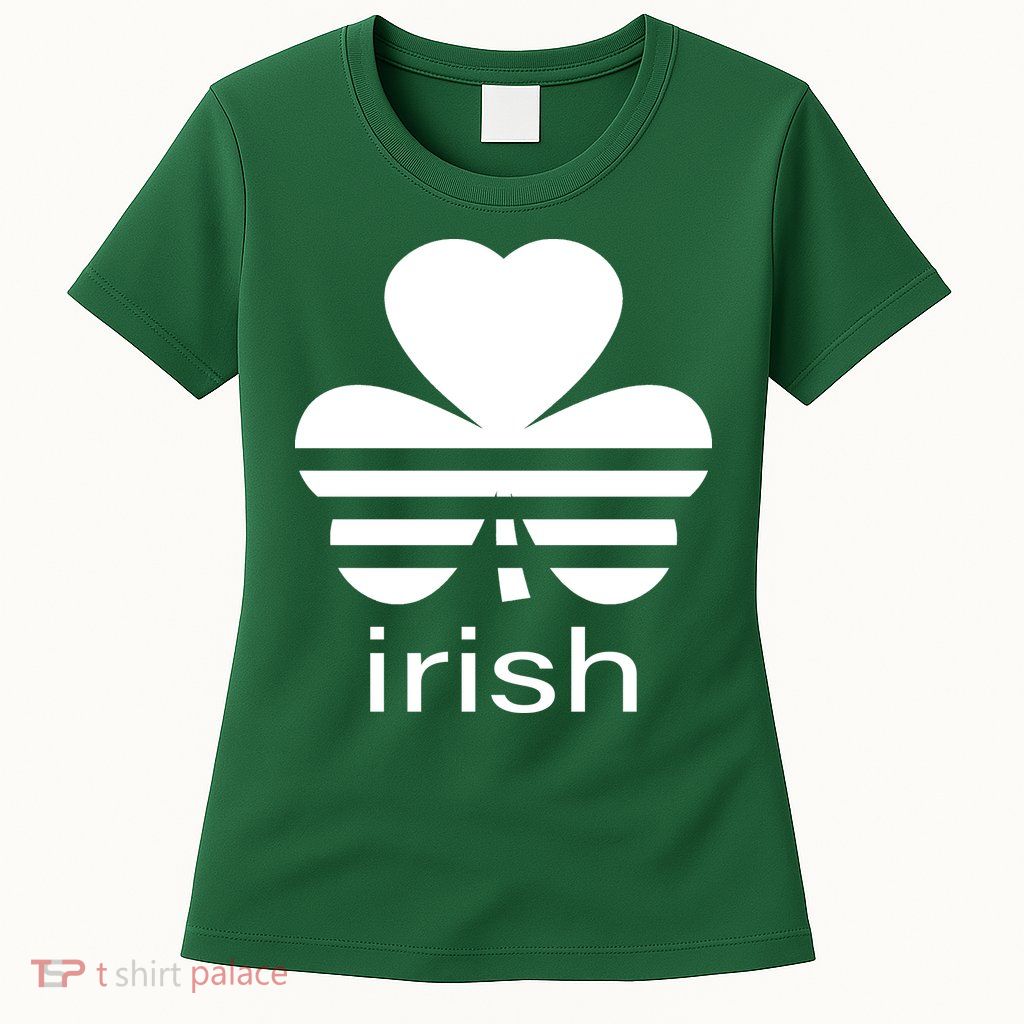 Irish Shamrock Logo Womens T-Shirt