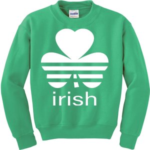 Irish Shamrock Logo Kids Sweatshirt