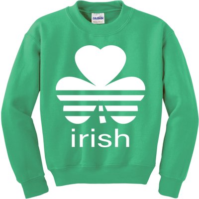Irish Shamrock Logo Kids Sweatshirt