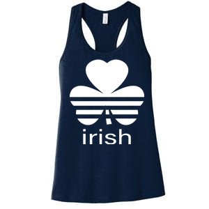 Irish Shamrock Logo Women's Racerback Tank