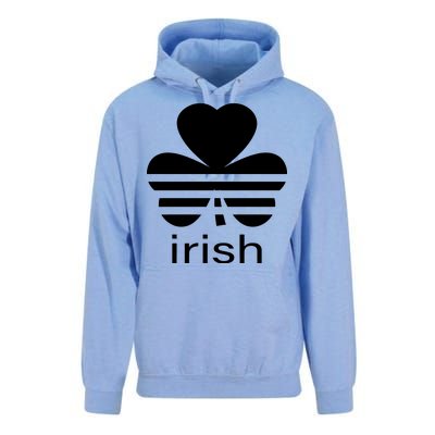 Irish Shamrock Logo Unisex Surf Hoodie