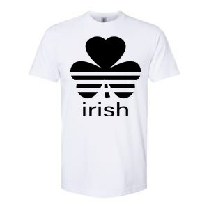 Irish Shamrock Logo Softstyle CVC T-Shirt