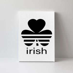 Irish Shamrock Logo Canvas