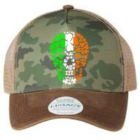 Irish Skull Ireland Clover Legacy Tie Dye Trucker Hat