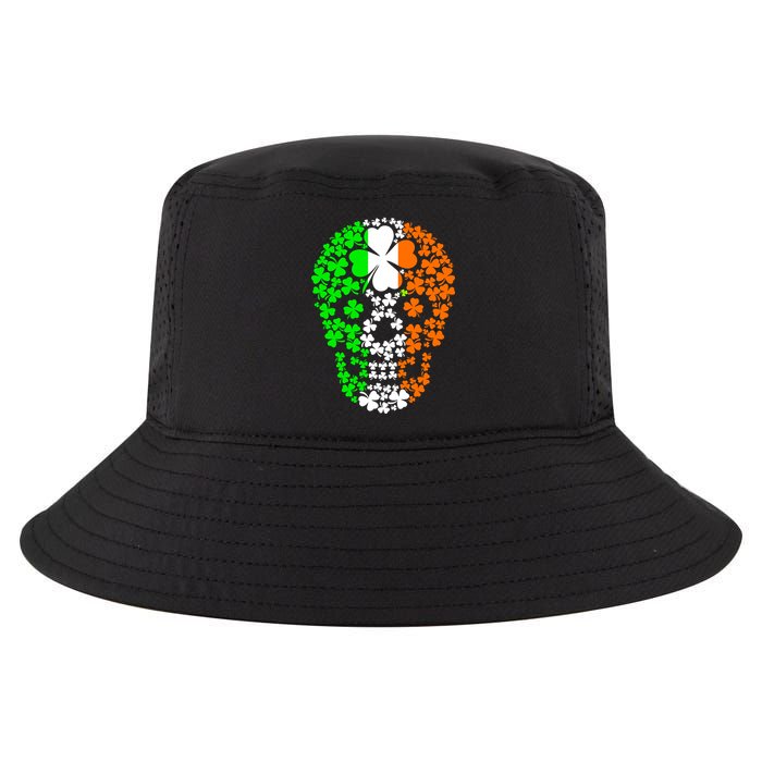Irish Skull Ireland Clover Cool Comfort Performance Bucket Hat