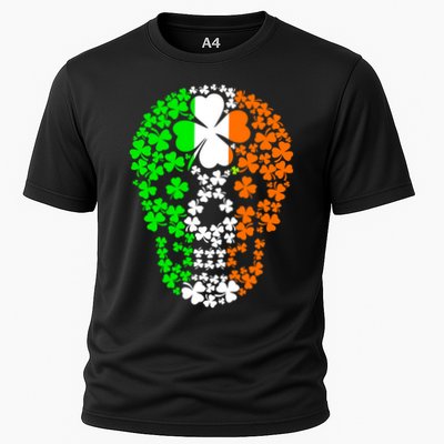 Irish Skull Ireland Clover Performance Shirt