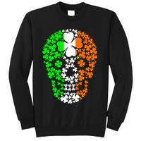 Irish Skull Ireland Clover Sweatshirt