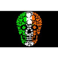 Irish Skull Ireland Clover Bumper Sticker