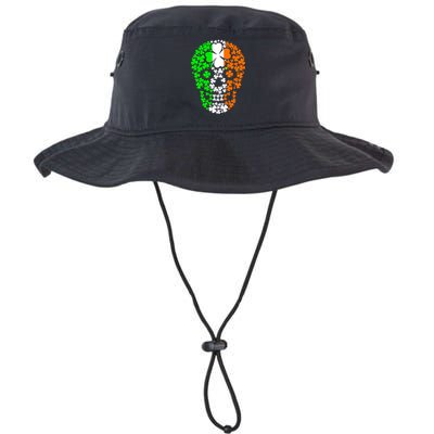 Irish Skull Ireland Clover Bucket Hat