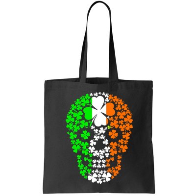 Irish Skull Ireland Clover Bag