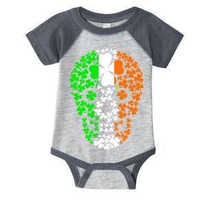 Irish Skull Ireland Clover Infant Baby Jersey Bodysuit