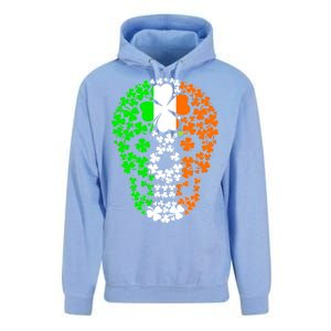 Irish Skull Ireland Clover Unisex Surf Hoodie