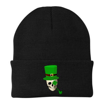 Irish Skull Smoking A Pipe Beanie