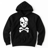 Irish Skull With A Pirate Clover Patch Hoodie
