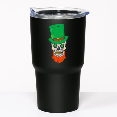 Irish Sugar Skull St. Patrick's Day Tumbler