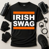 Irish Swag St. Patricks Day Funny Cooling Performance Crew T-Shirt