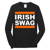 Irish Swag St. Patricks Day Funny Long Sleeve Shirt