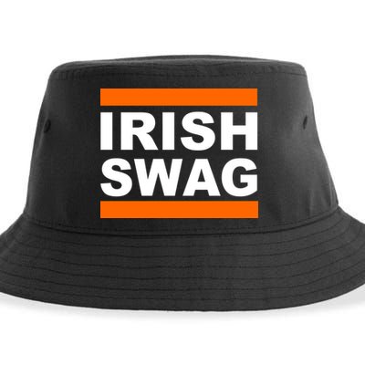 Irish Swag St. Patricks Day Funny Sustainable Bucket Hat