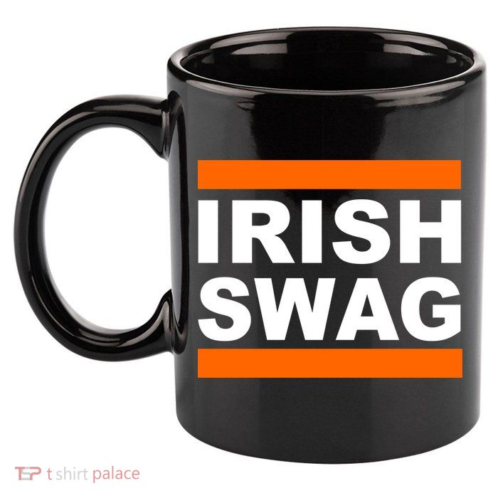 Irish Swag St. Patricks Day Funny 11oz C Handle Ceramic Mug