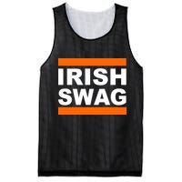 Irish Swag St. Patricks Day Funny Mesh Reversible Basketball Jersey Tank