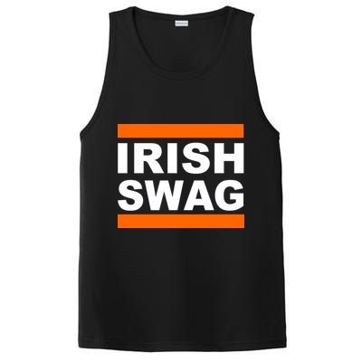 Irish Swag St. Patricks Day Funny PosiCharge Competitor Tank