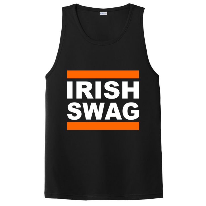 Irish Swag St. Patricks Day Funny PosiCharge Competitor Tank