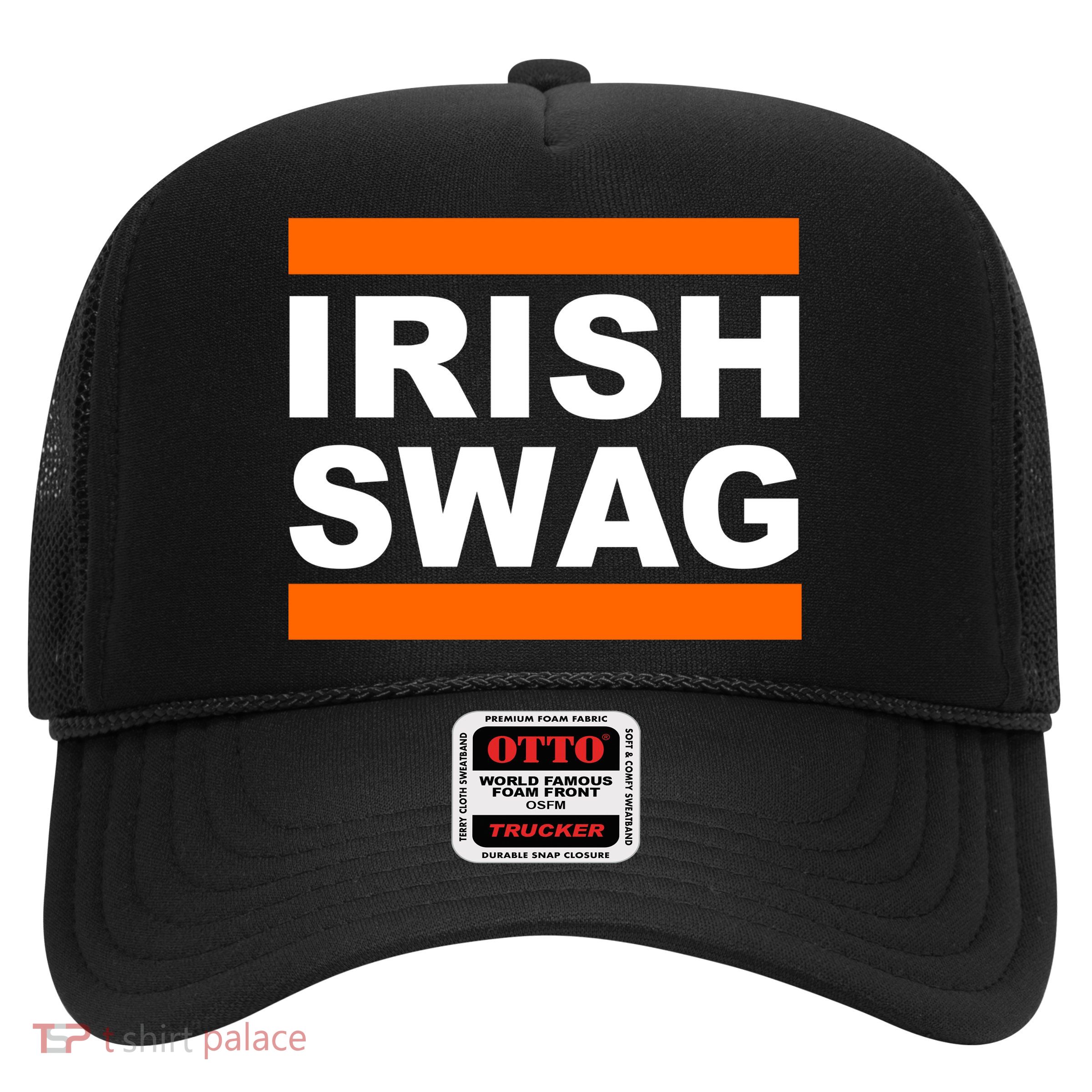 Irish Swag St. Patricks Day Funny Trucker Hat