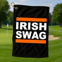 Irish Swag St. Patricks Day Funny Golf Towel