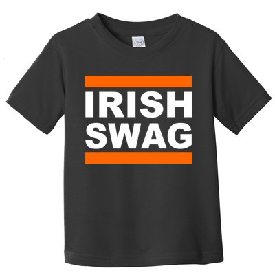 Irish Swag St. Patricks Day Funny Toddler T-Shirt