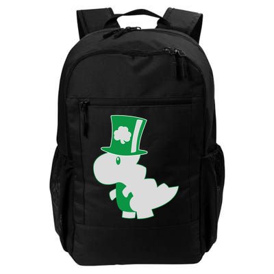 Irish T-Rex Dinosaur Clover Cute St. Patrick's Day Backpack