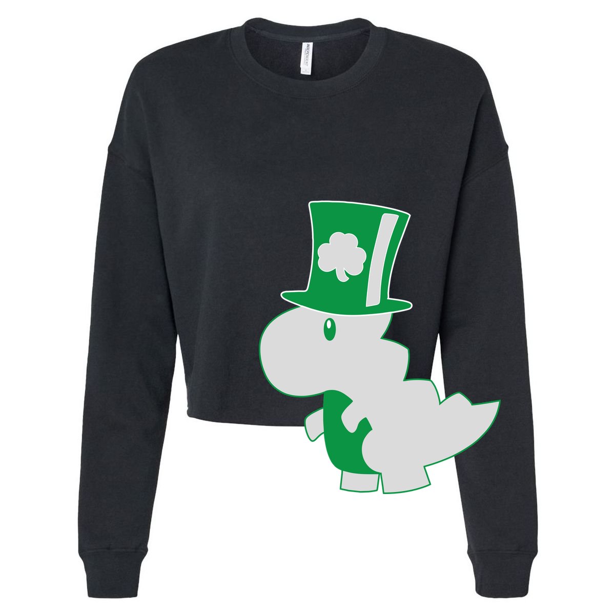 Irish T-Rex Dinosaur Clover Cute St. Patrick's Day 15oz Campfire Ceramic Mug