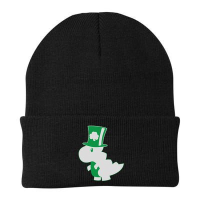 Irish T-Rex Dinosaur Clover Cute St. Patrick's Day Beanie