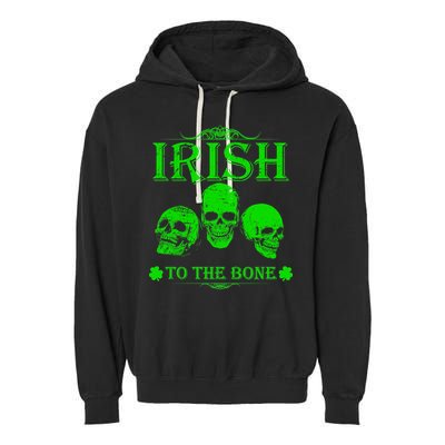 Irish To The Bone Garment-Dyed Fleece Hoodie