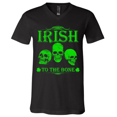 Irish To The Bone V-Neck T-Shirt