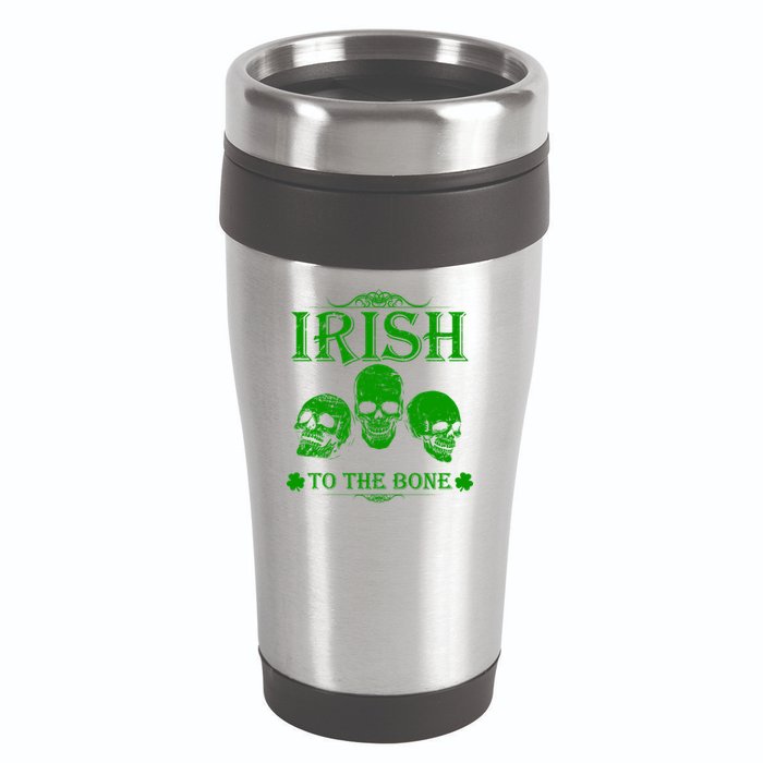 Irish To The Bone 16oz Travel Tumbler